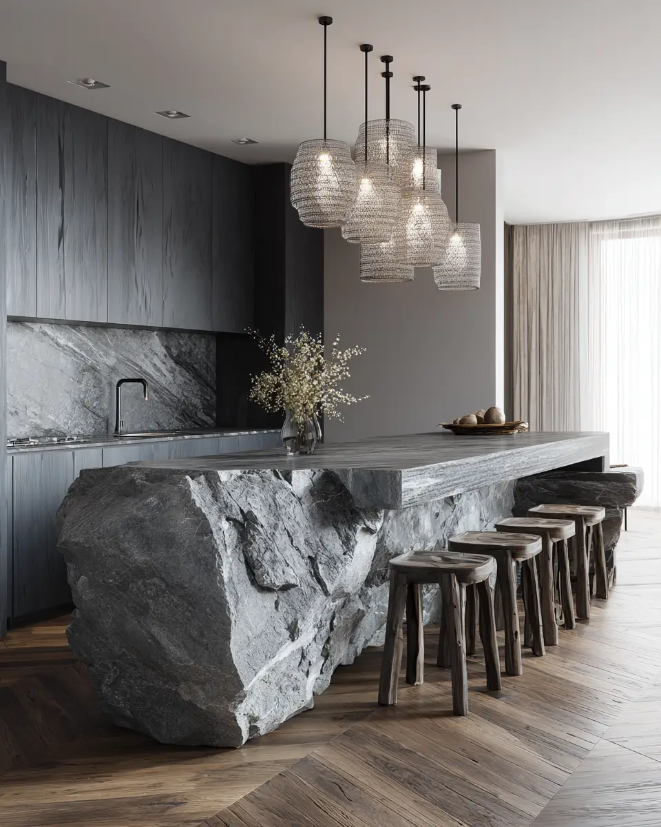 Stone-Inspired Kitchen Decor Ideas