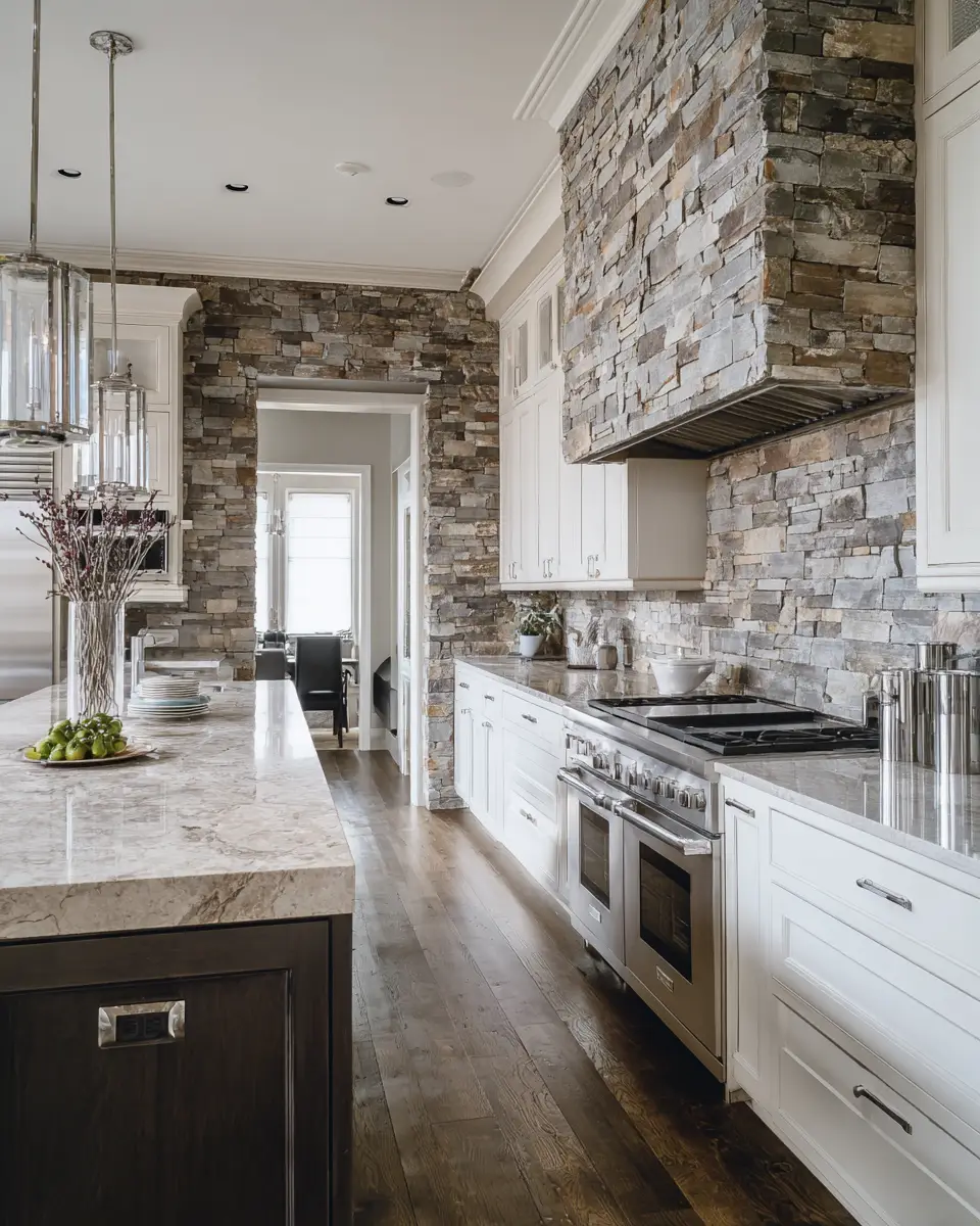 Stone-Inspired Kitchen Decor Ideas