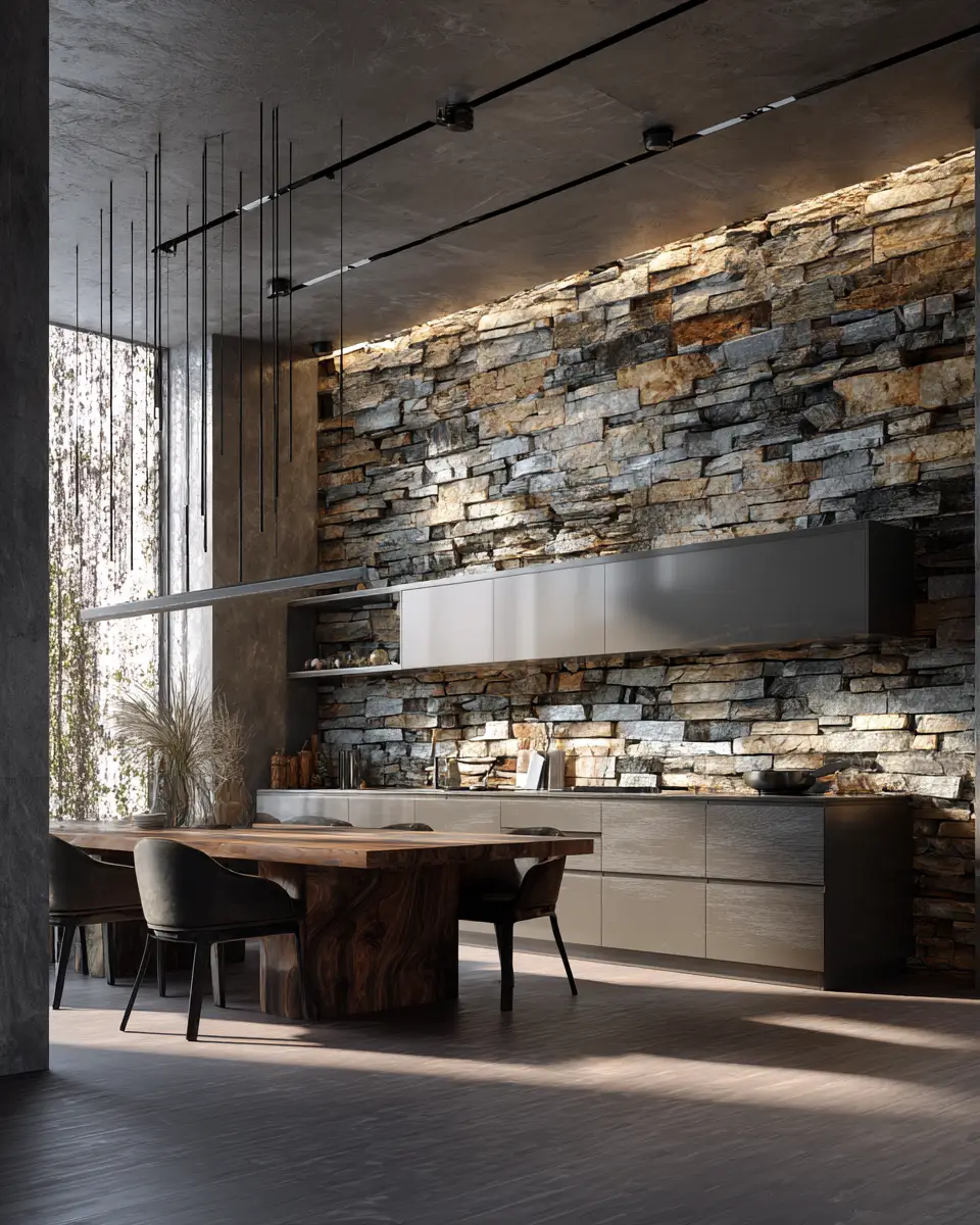 Stone-Inspired Kitchen Decor Ideas