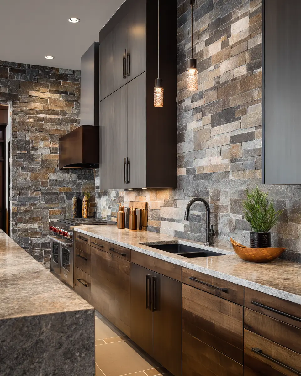 Stone-Inspired Kitchen Decor Ideas
