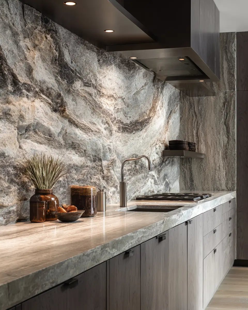 Stone-Inspired Kitchen Decor Ideas