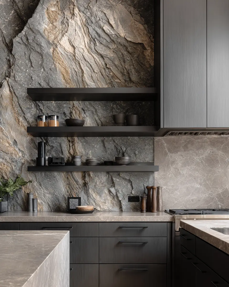 Stone-Inspired Kitchen Decor Ideas