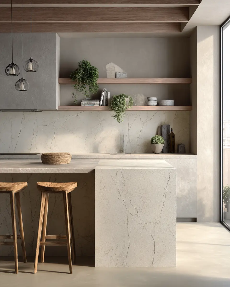 Stone-Inspired Kitchen Decor Ideas