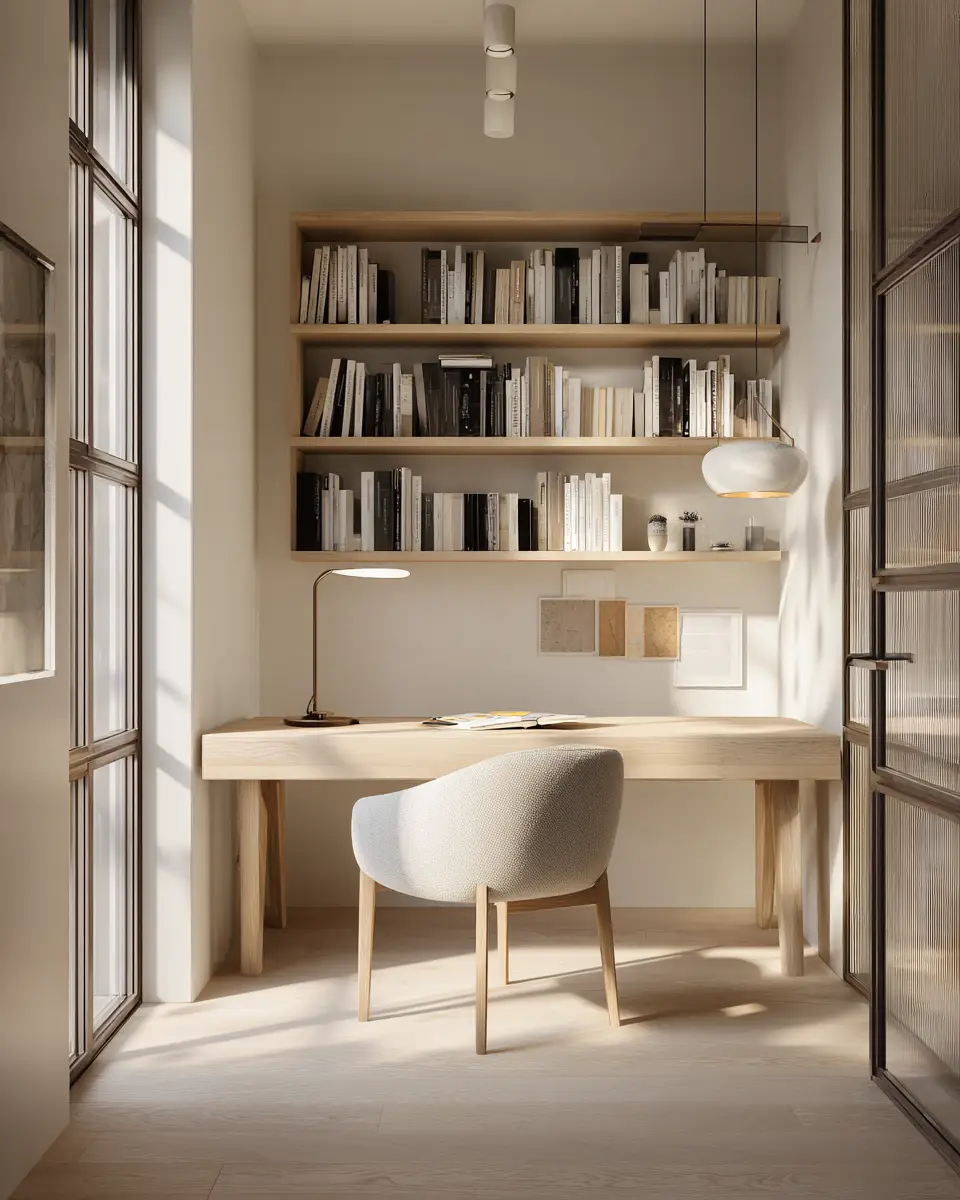 Sunlit Home Office Decor Ideas