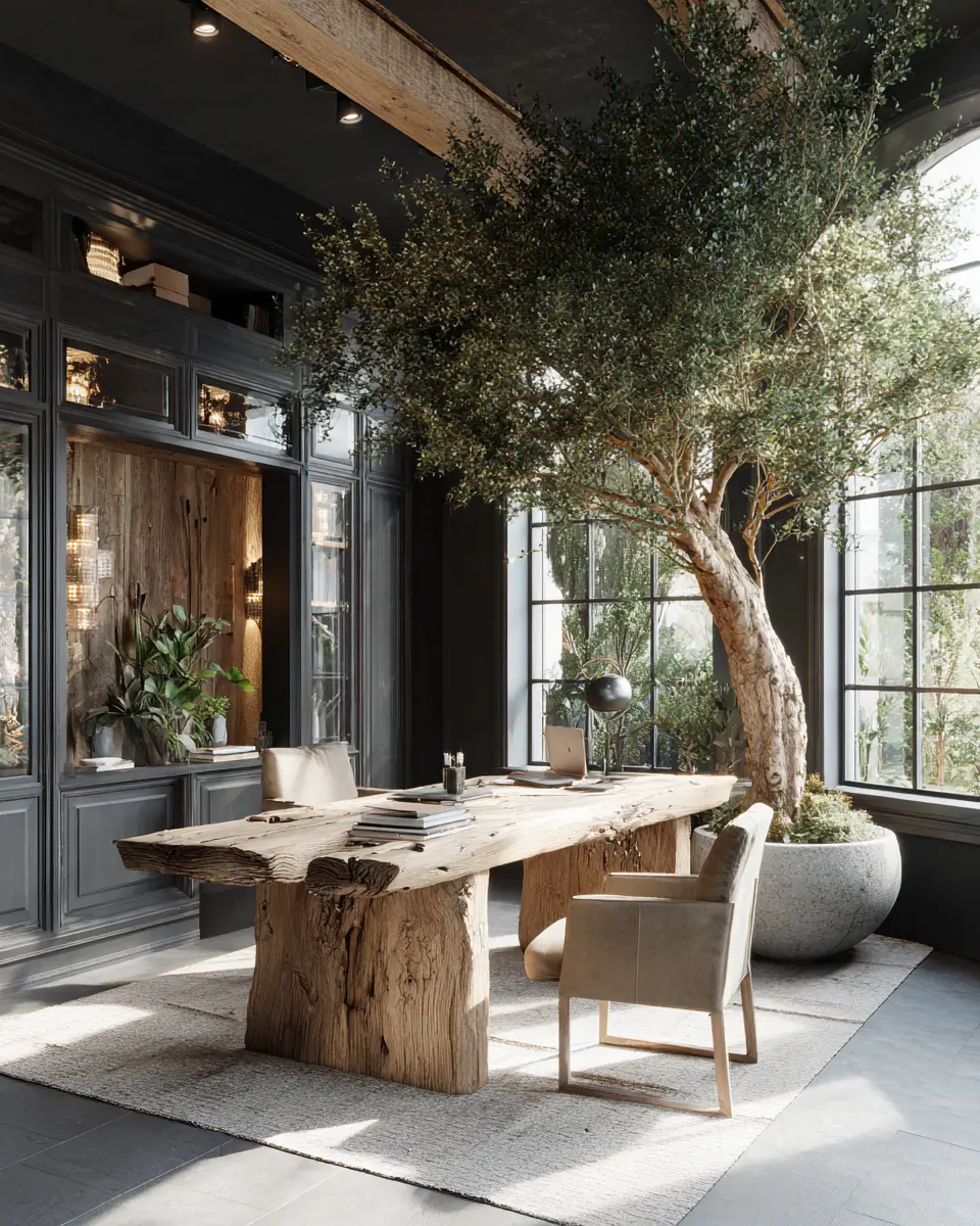 Sunlit Home Office Decor Ideas