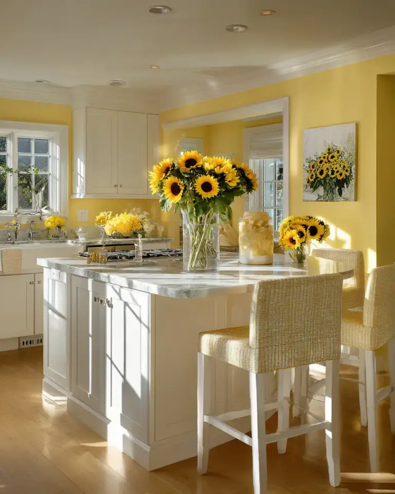 Sunny Kitchen Decor Ideas - Featured