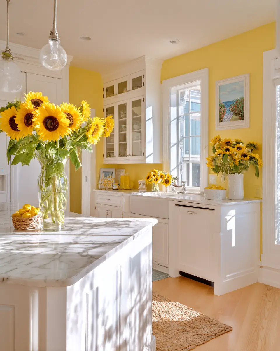 Sunny Kitchen Decor Ideas