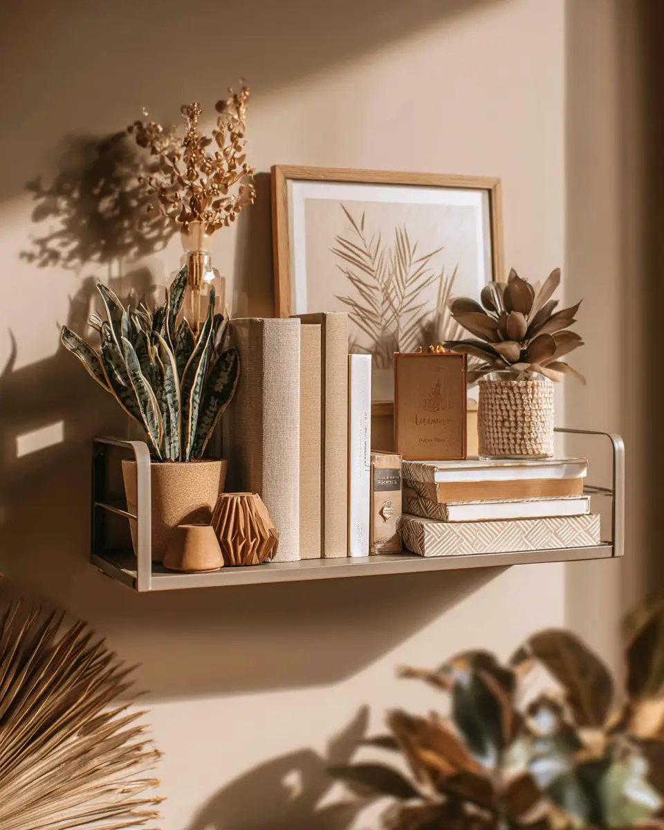 Taupe Boho Home Office Decor Ideas