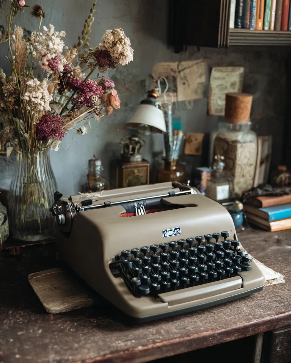 Taupe Boho Home Office Decor Ideas