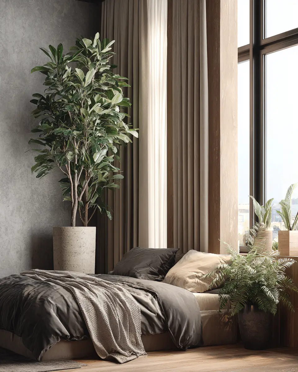 Taupe Classic Bedroom Decor Ideas - Featured