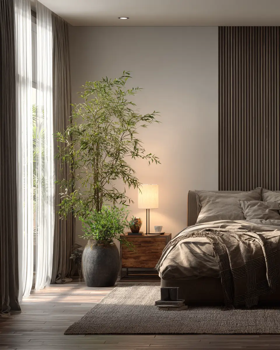 Taupe Classic Bedroom Decor Ideas