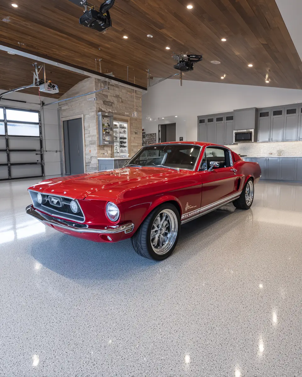 Taupe Contemporary Garage Decor Ideas