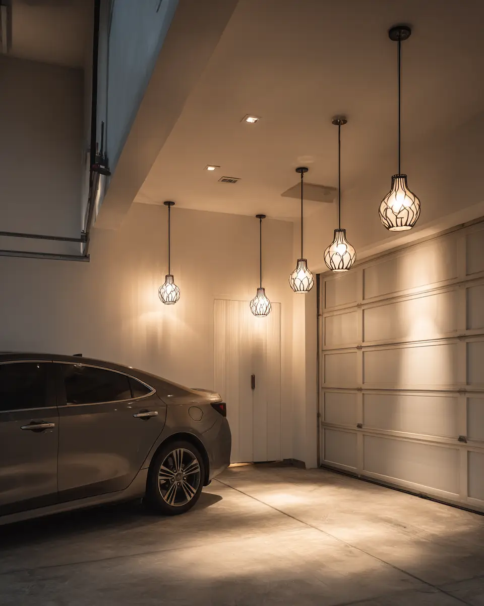 Taupe Contemporary Garage Decor Ideas