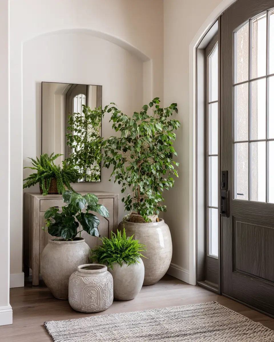 Taupe Entryway Decor Ideas