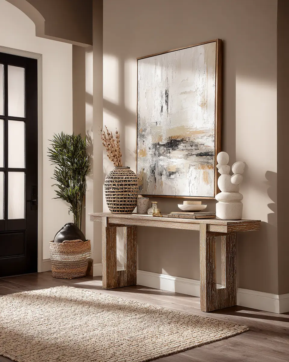 Taupe Entryway Decor Ideas