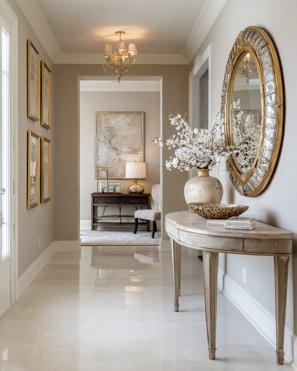 Taupe Entryway Decor Ideas