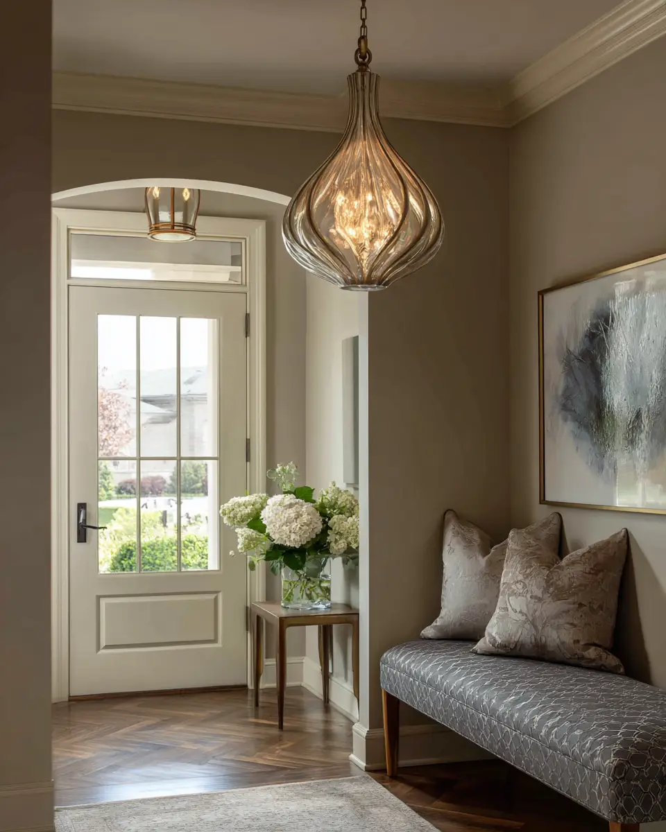 Taupe Entryway Decor Ideas