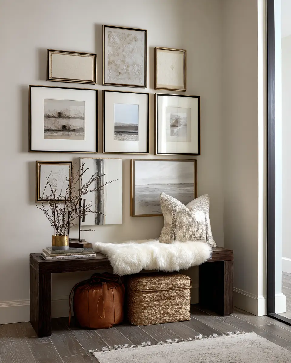 Taupe Entryway Decor Ideas