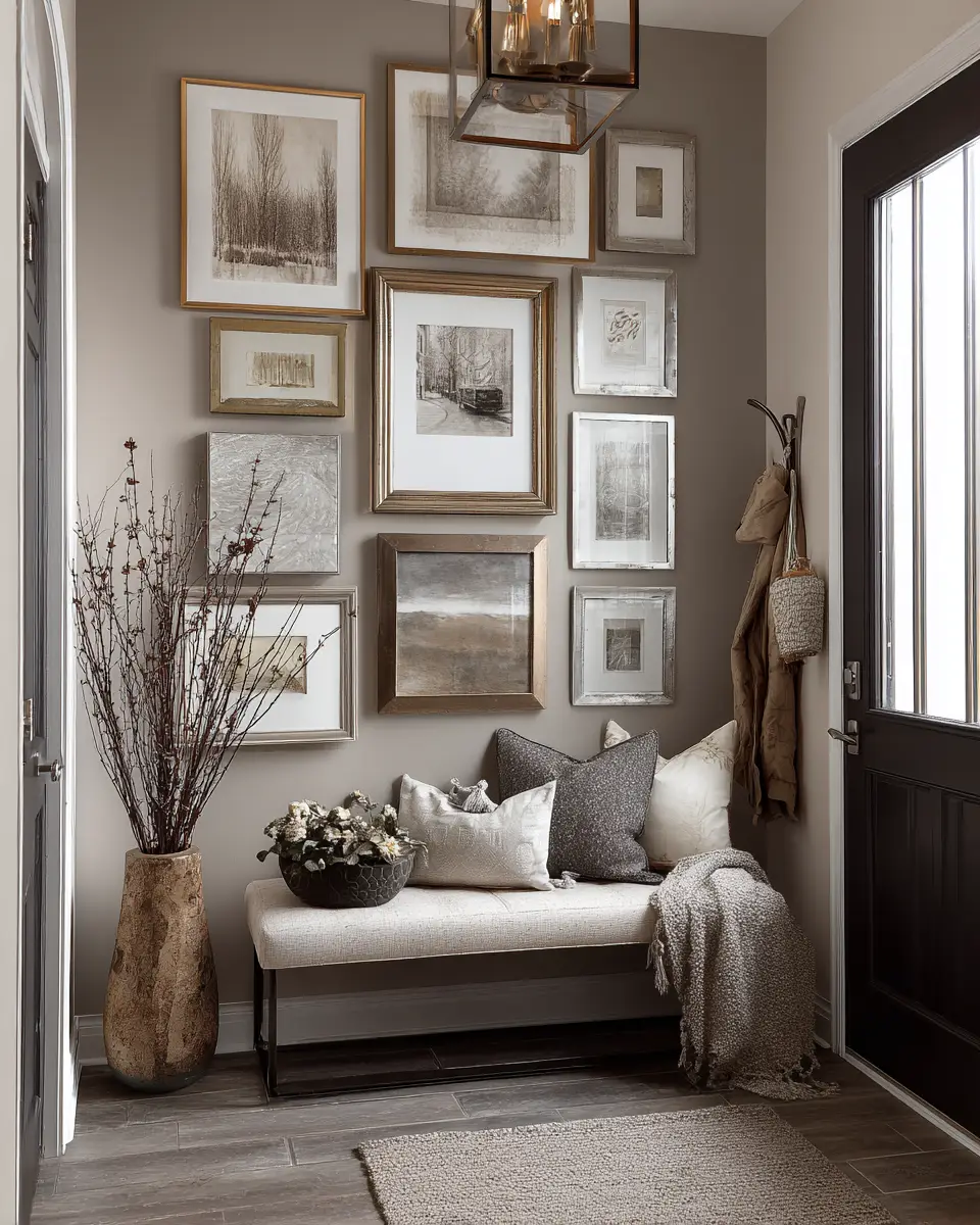 Taupe Entryway Decor Ideas