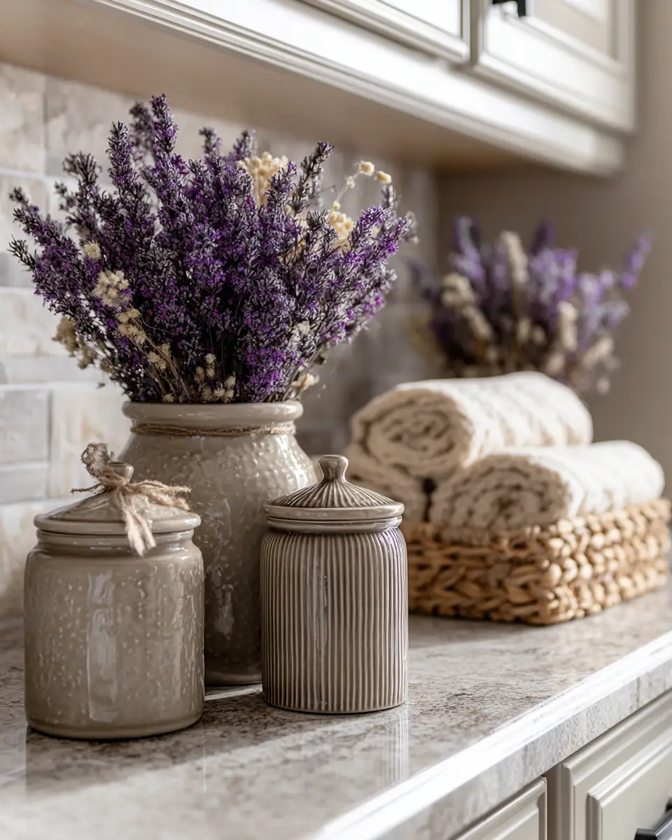 Taupe Farmhouse Laundry Room Decor Ideas