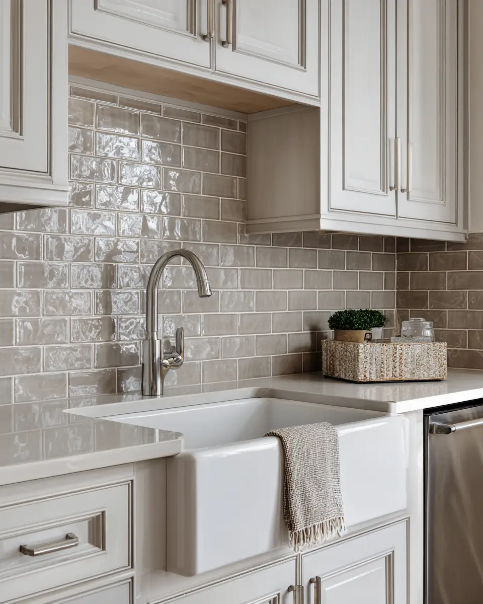 Taupe Farmhouse Laundry Room Decor Ideas