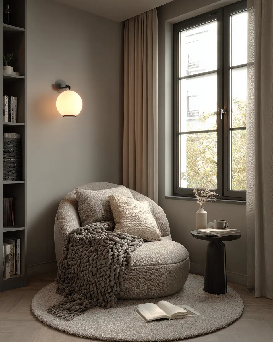 Taupe Home Office Decor Ideas