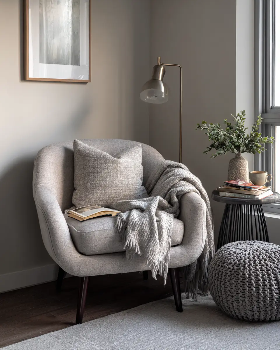 Taupe Home Office Decor Ideas