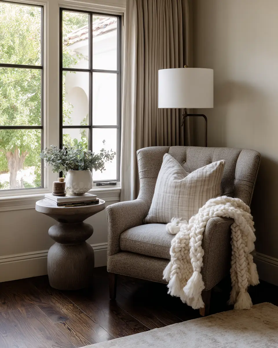 Taupe Home Office Decor Ideas