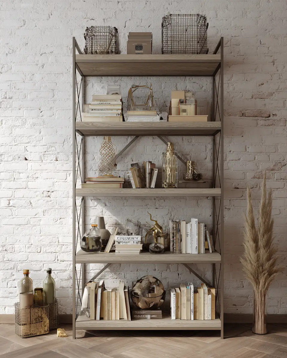 Taupe Industrial Living Room Decor Ideas