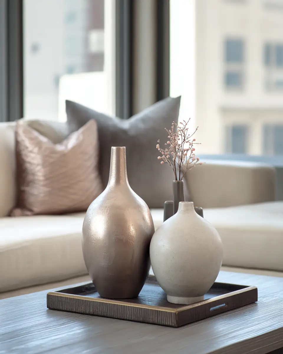 Taupe Industrial Living Room Decor Ideas