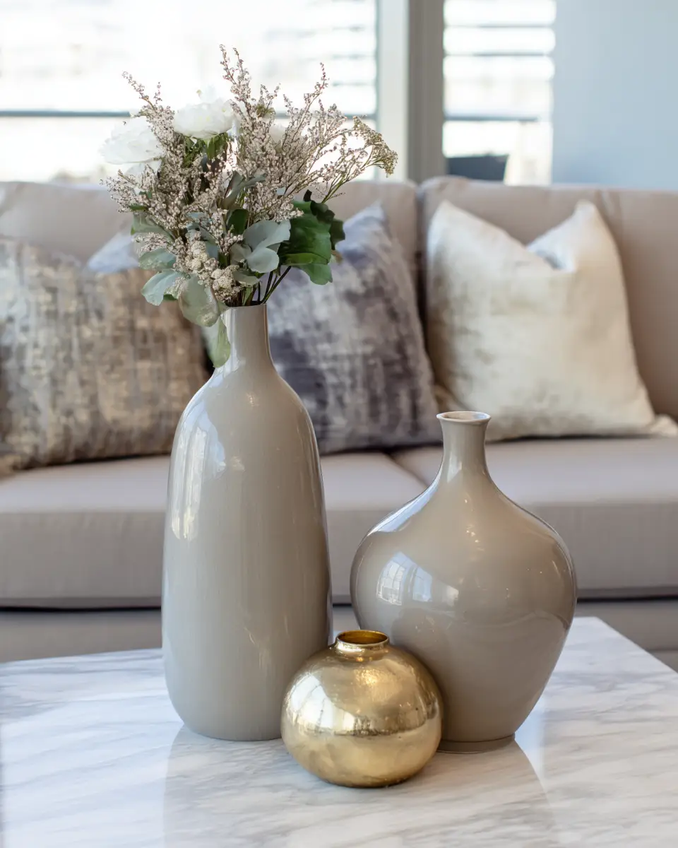 Taupe Industrial Living Room Decor Ideas