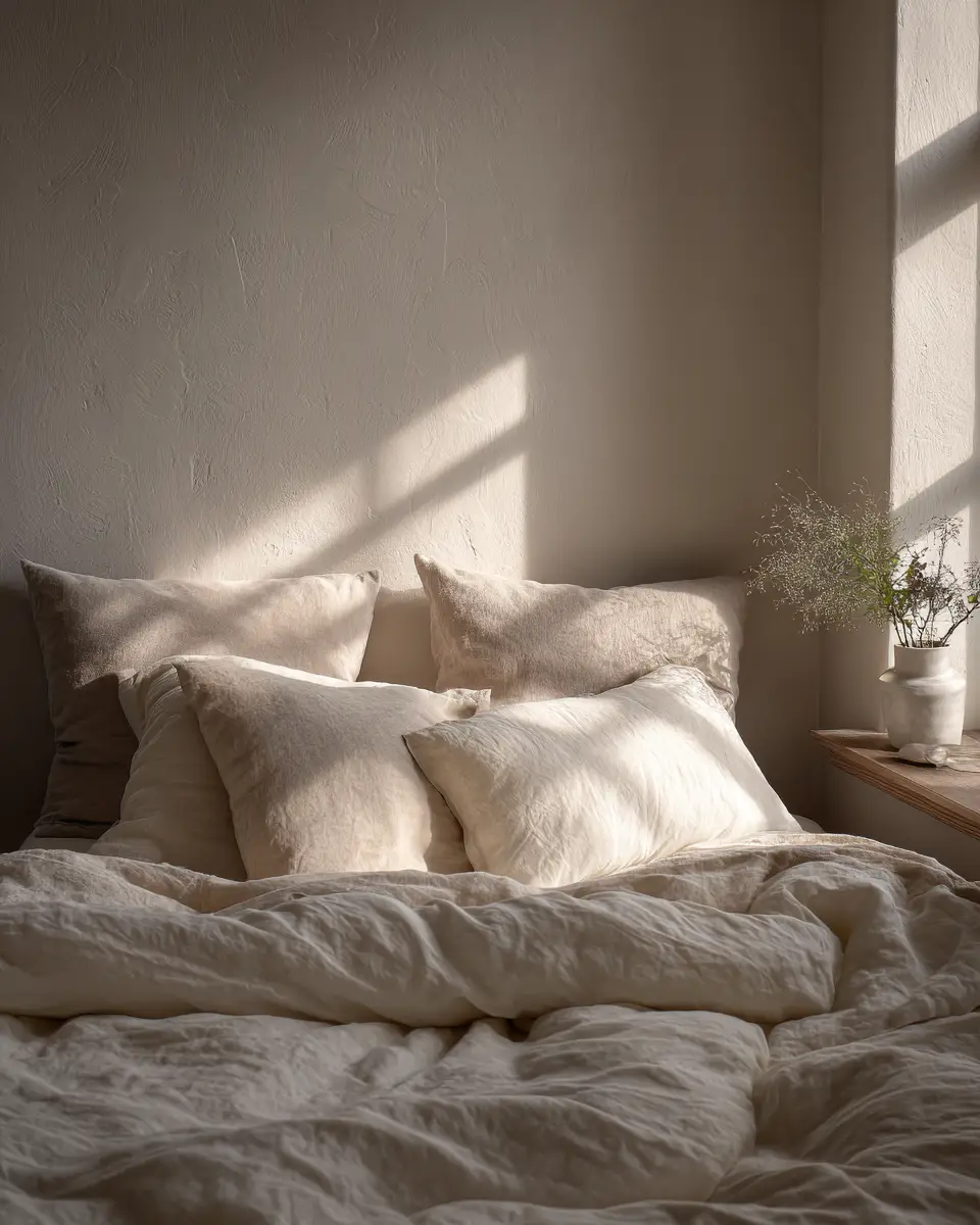 Taupe Minimalist Bedroom Decor Ideas