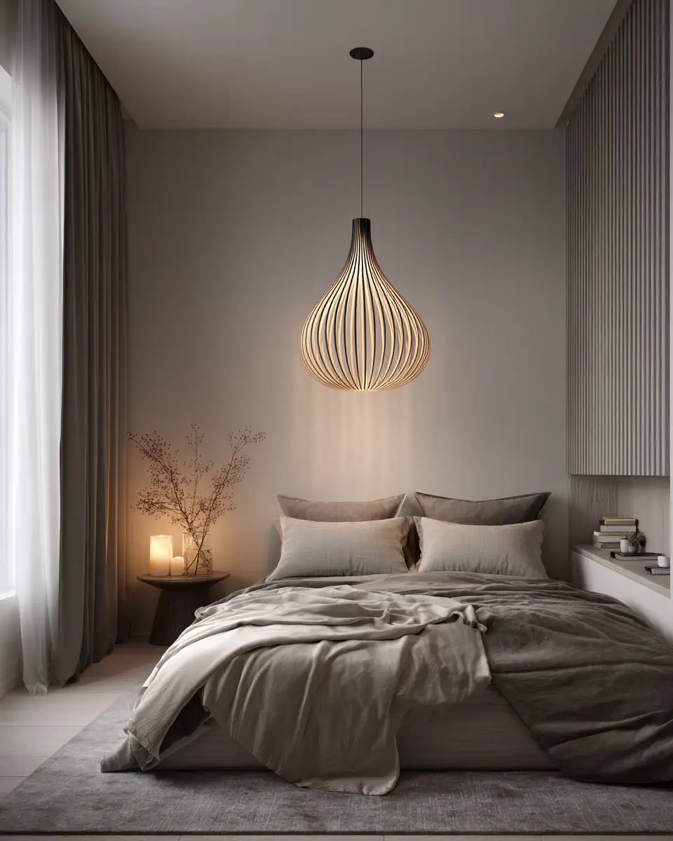 Taupe Minimalist Bedroom Decor Ideas