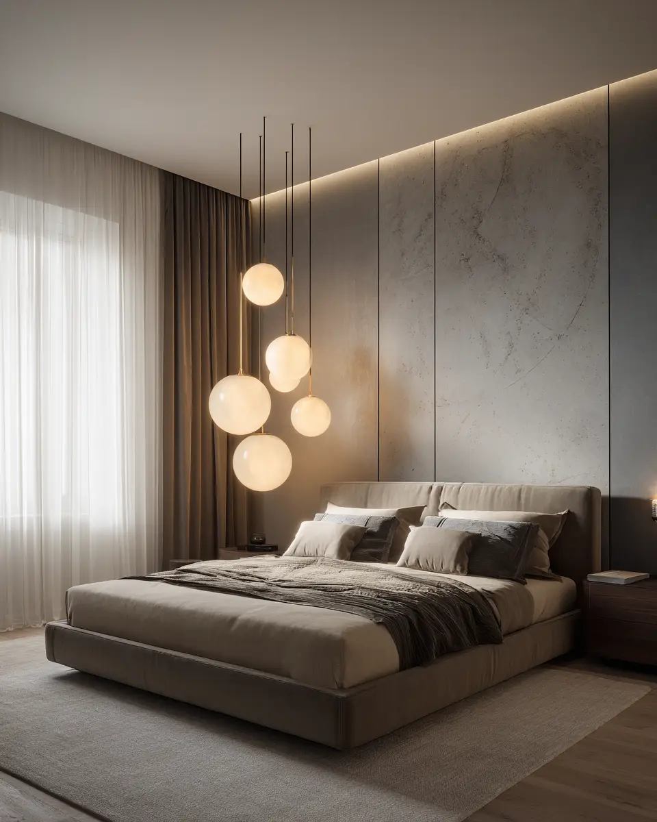 Taupe Minimalist Bedroom Decor Ideas