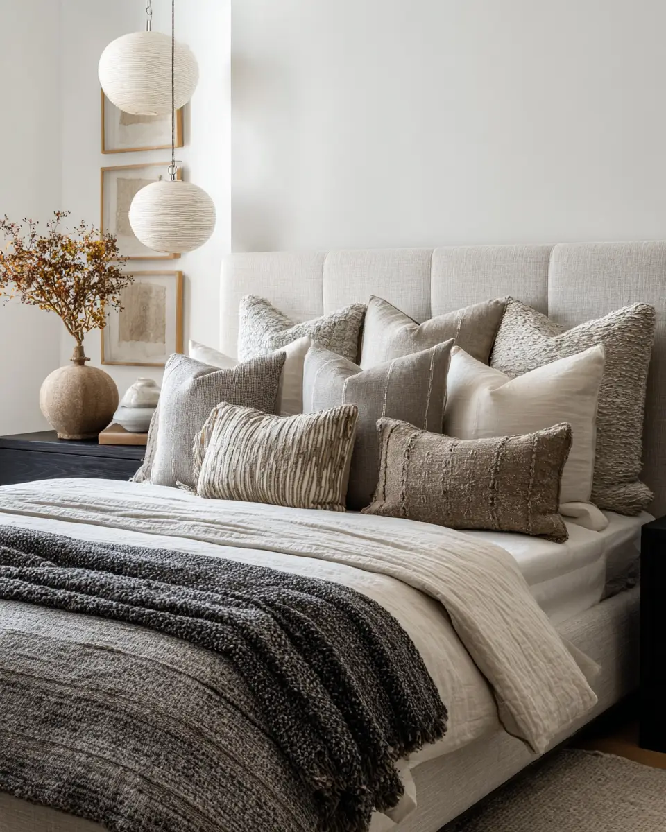 Taupe Minimalist Bedroom Decor Ideas