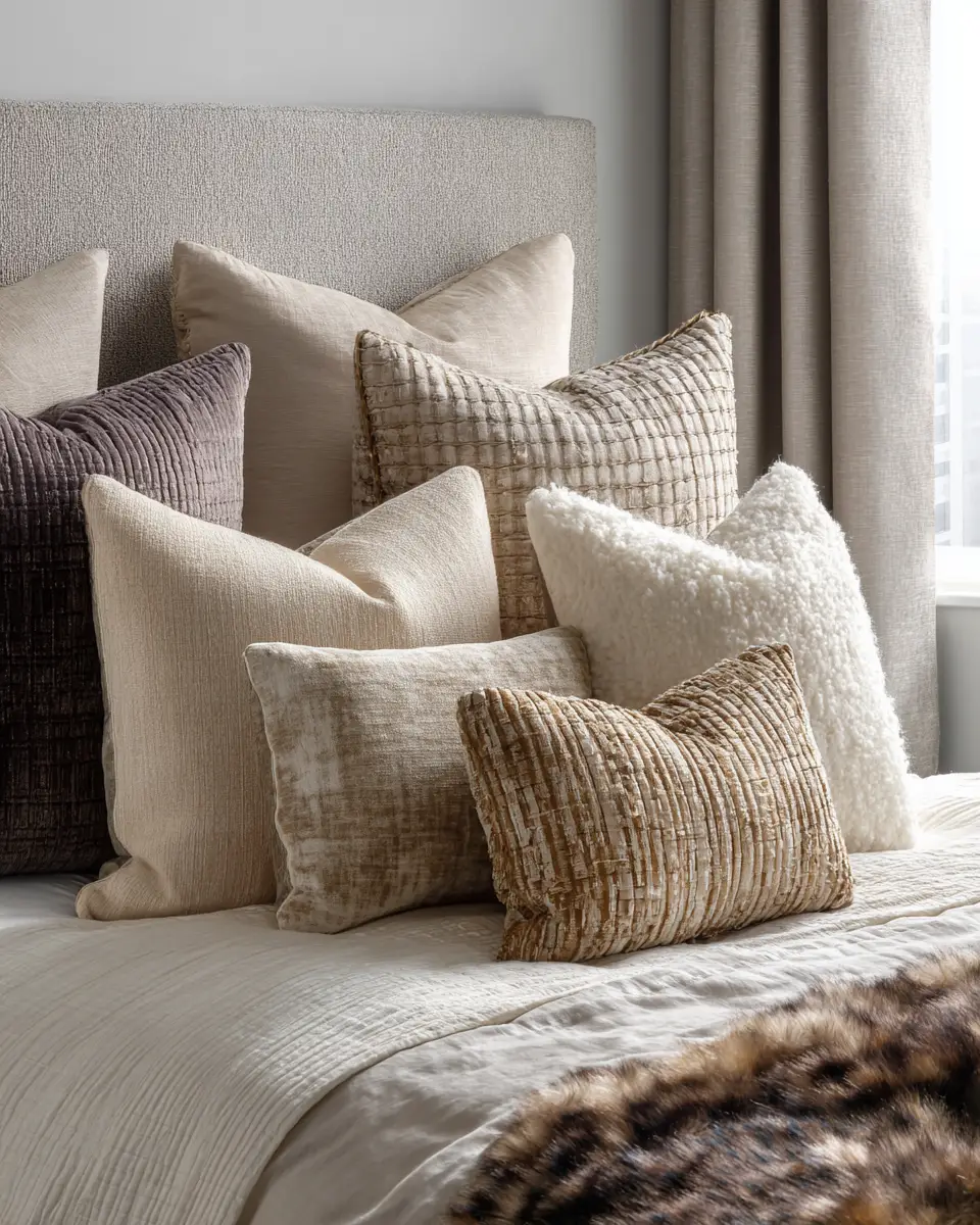 Taupe Modern Bedroom Decor Ideas