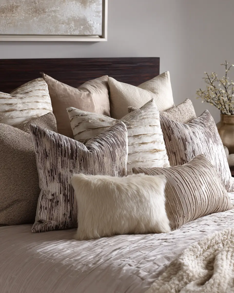 Taupe Modern Bedroom Decor Ideas