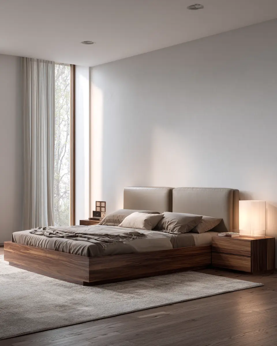 Taupe Modern Bedroom Decor Ideas