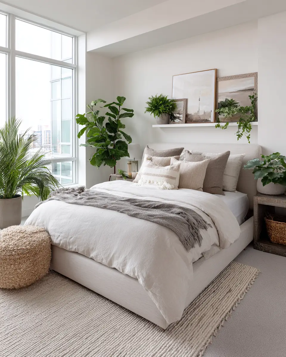 Taupe Modern Bedroom Decor Ideas