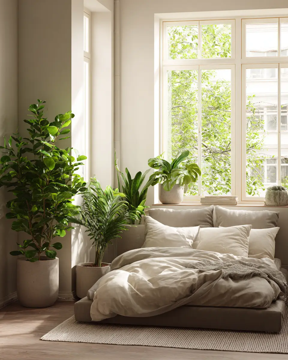 Taupe Modern Bedroom Decor Ideas