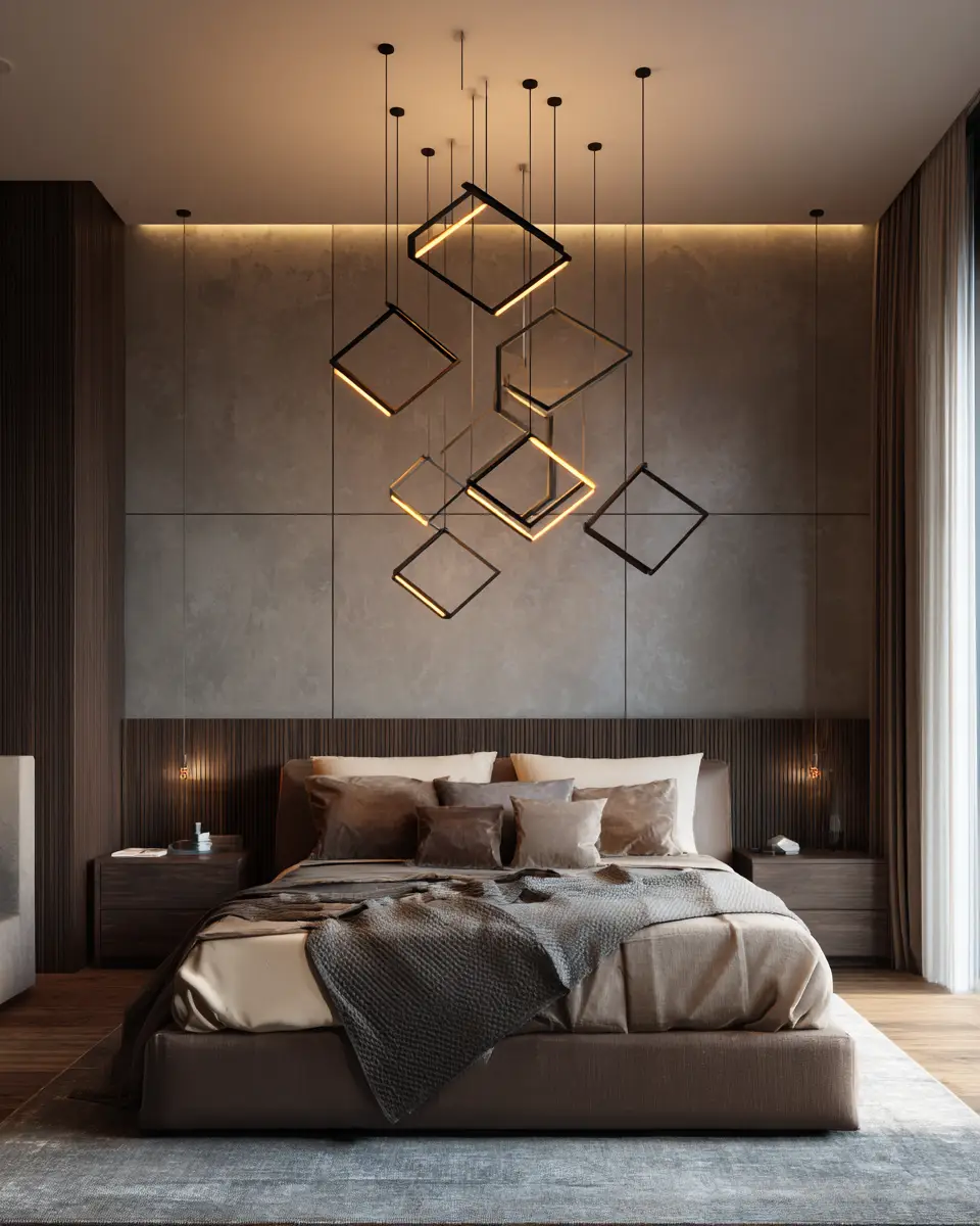 Taupe Modern Bedroom Decor Ideas