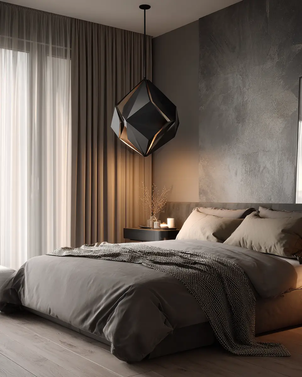 Taupe Modern Bedroom Decor Ideas