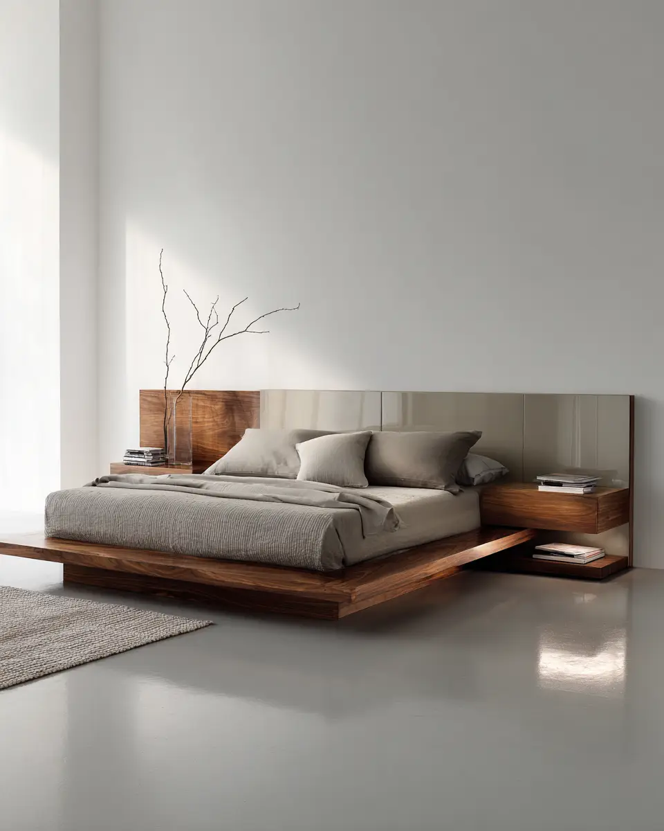 Taupe Modern Bedroom Decor Ideas