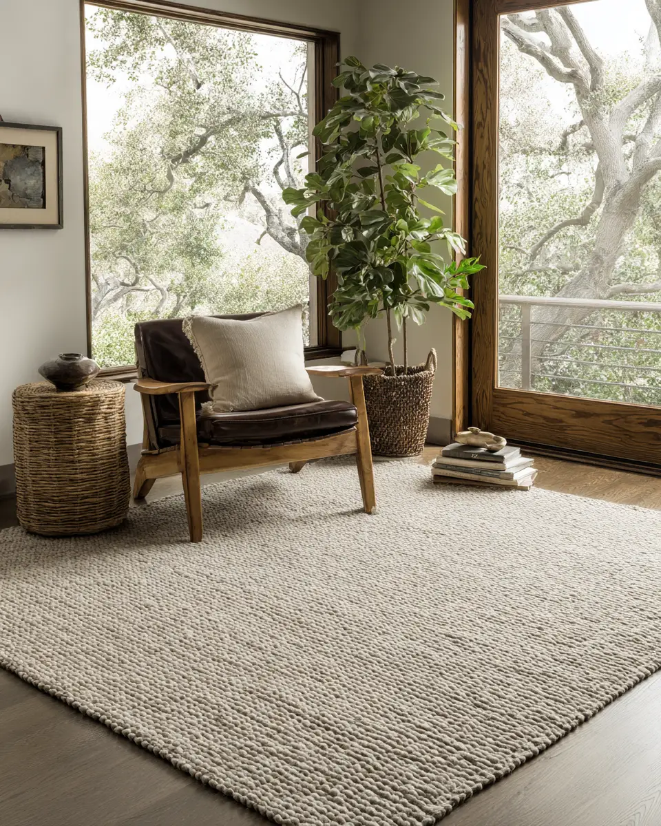 Taupe Organic Modern Garage Decor Ideas