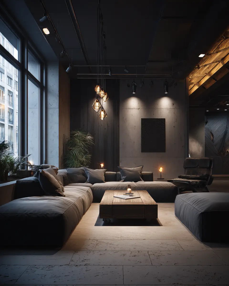 Taupe Organic Modern Garage Decor Ideas