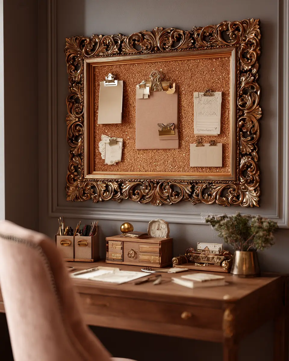 Taupe Traditional Home Office Decor Ideas