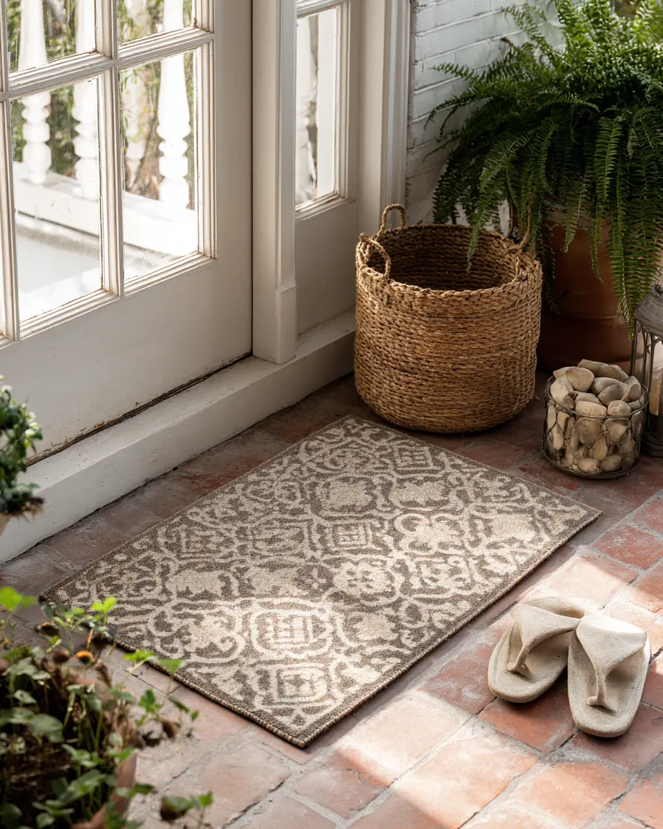Taupe Traditional Porch Decor Ideas