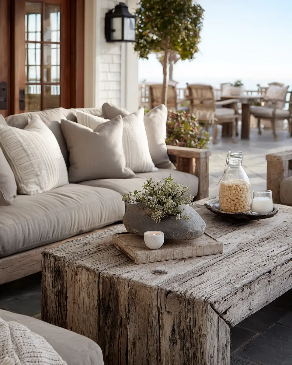 Taupe Traditional Porch Decor Ideas