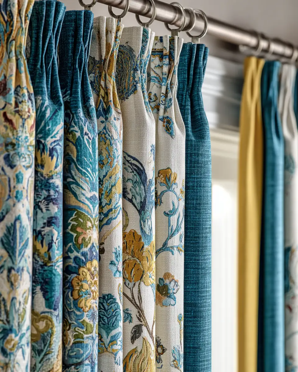 Teal Eclectic Bedroom Decor Ideas