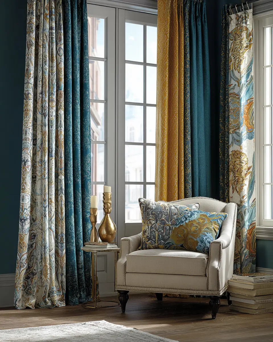 Teal Eclectic Bedroom Decor Ideas